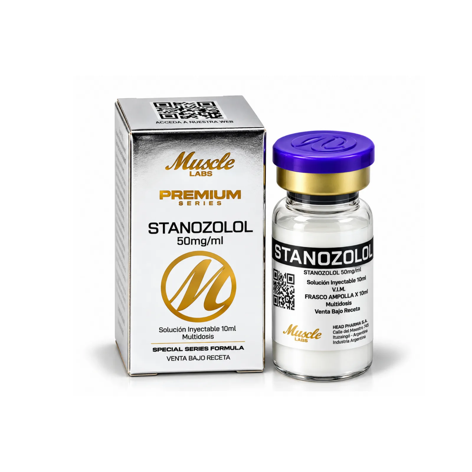 STANOZOLOL 50 mg/mL – MUSCLE LABS PREMIUM SERIES – 10 mL