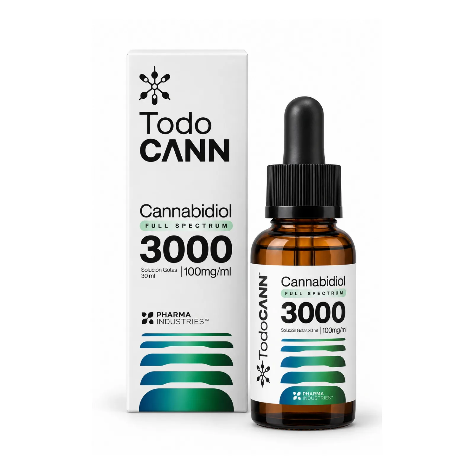 Todo CANN Cannabidiol Full Spectrum 3000 – 100 mg/mL CBD