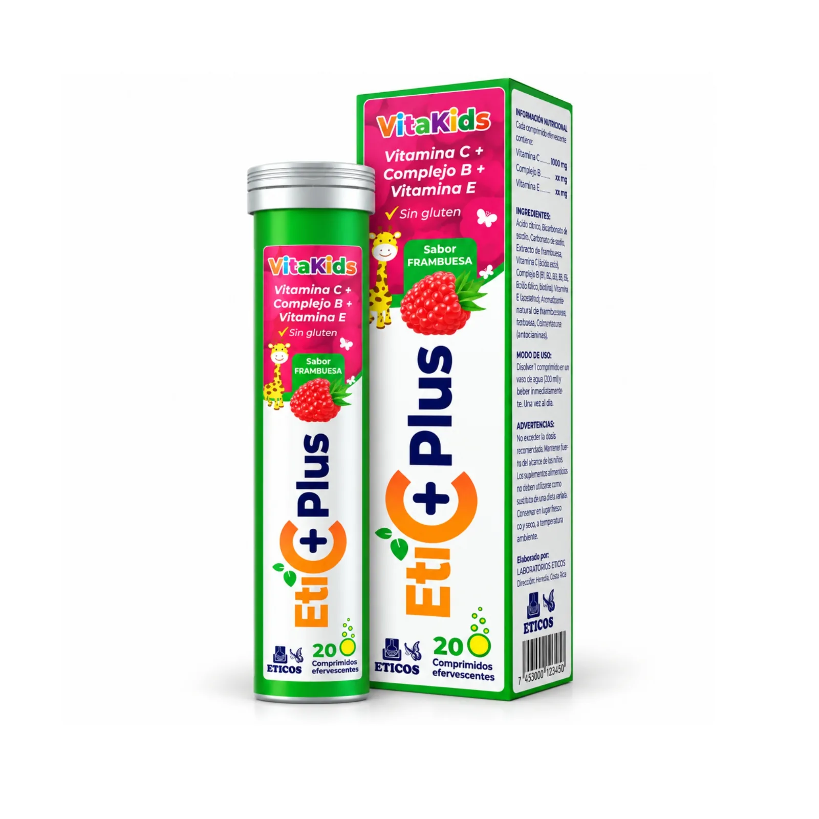 Eti C Plus VitaKids – Vitamina C + Complejo B + Vitamina E
