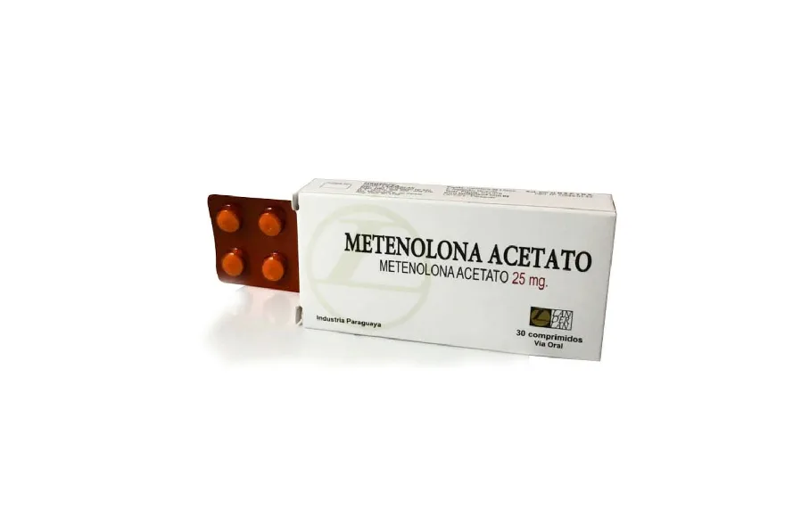 Metenolona Acetato 25mg (Primobolan) Comprimido