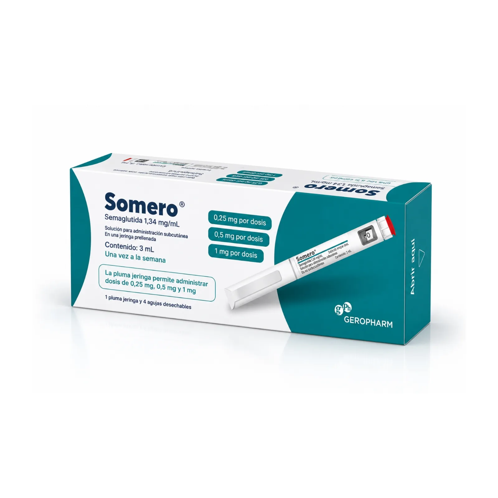 Somero Semaglutida 1,34 mg/mL 