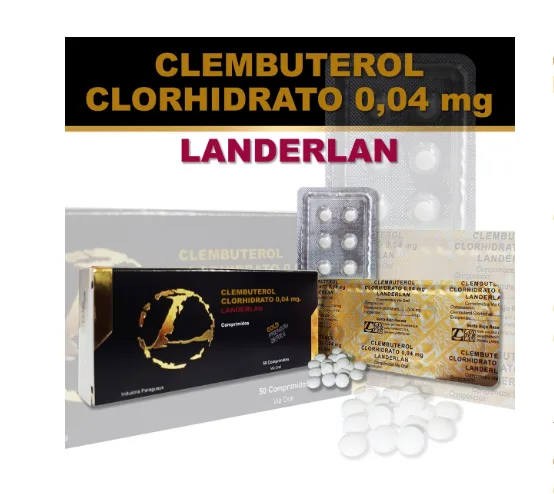 Clembuterol Clorhidrato LANDERLAN 0,04 mg X 50 Comp.