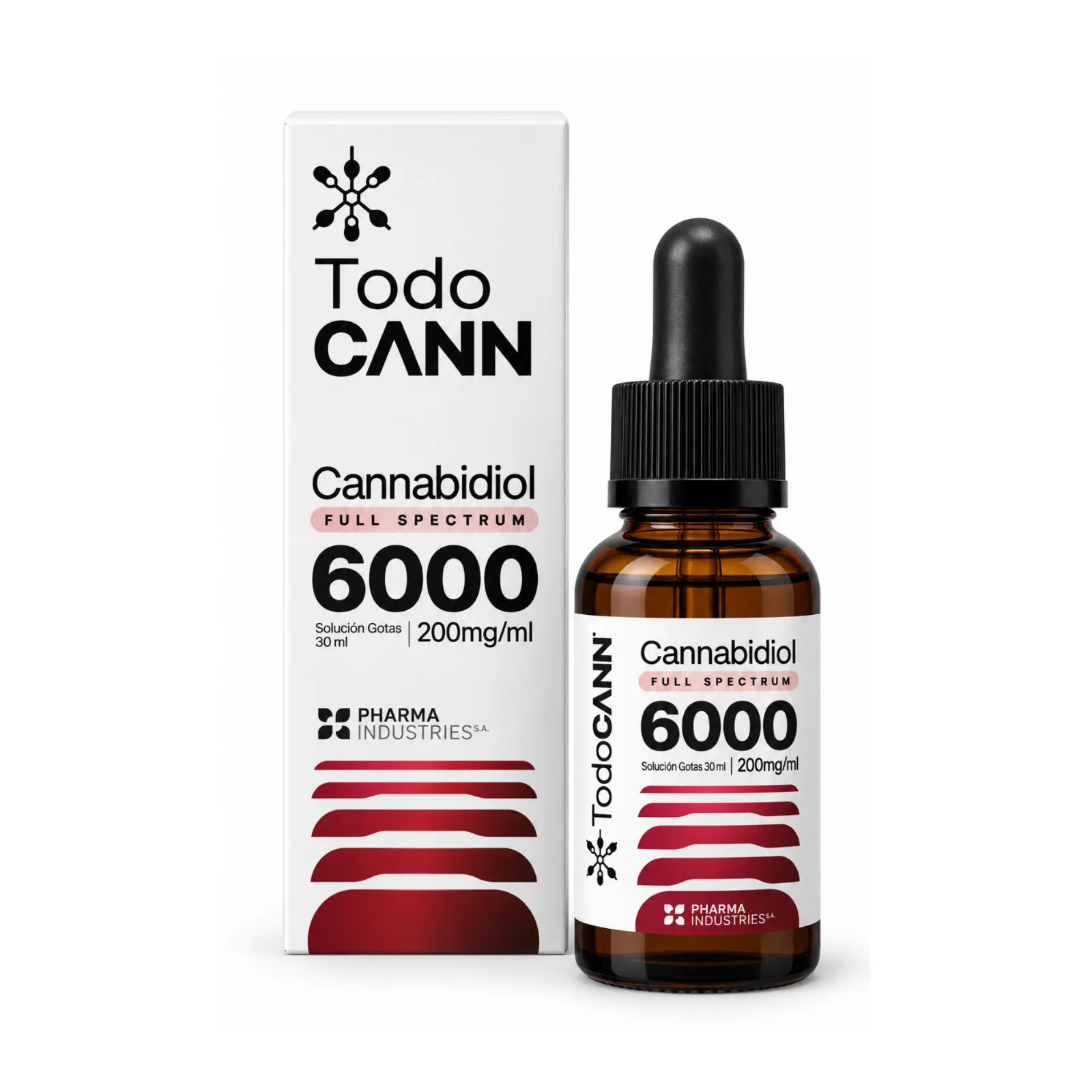 Todo CANN Cannabidiol Full Spectrum 6000 – 200 mg/mL