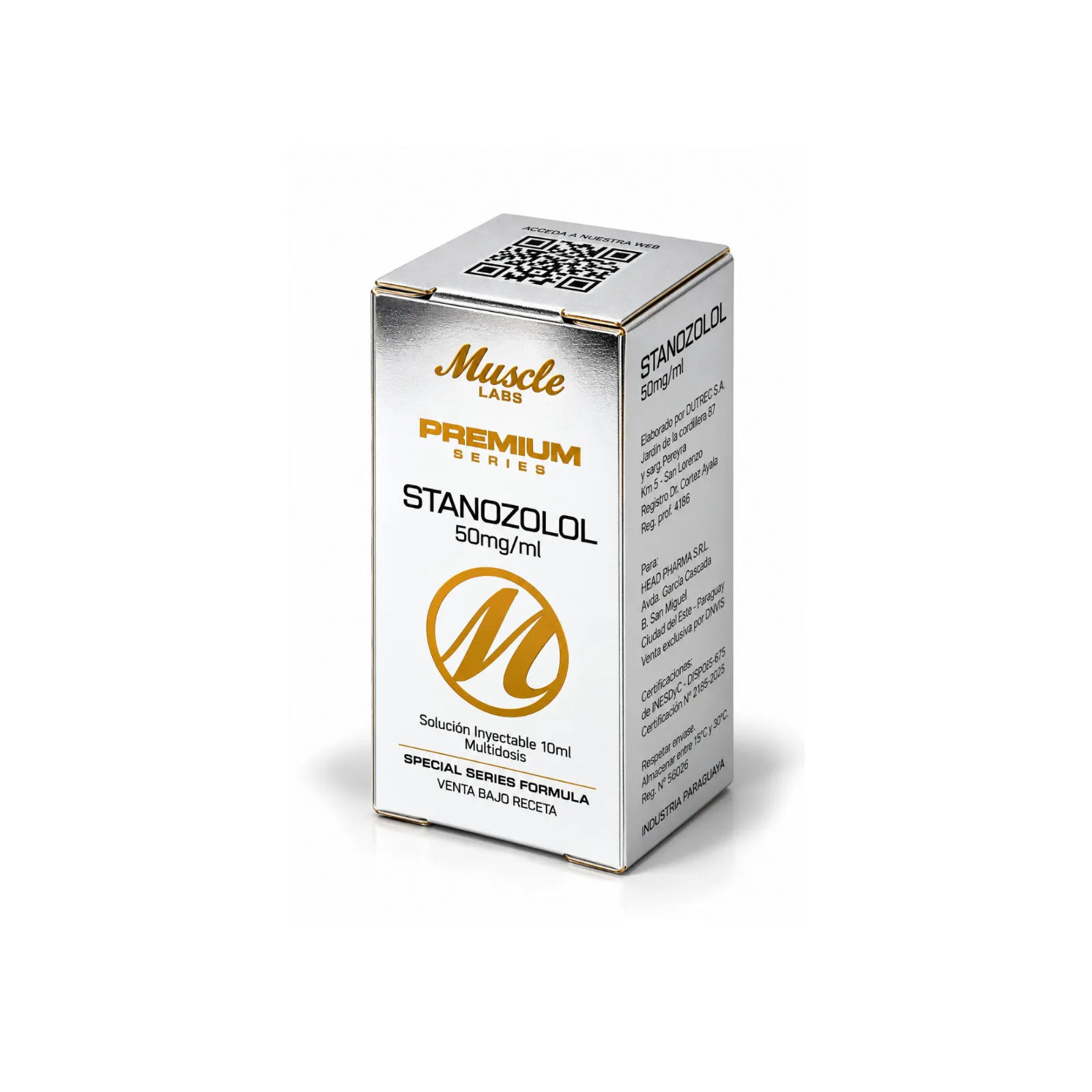 STANOZOLOL 50 mg/mL – MUSCLE LABS PREMIUM SERIES – 10 mL