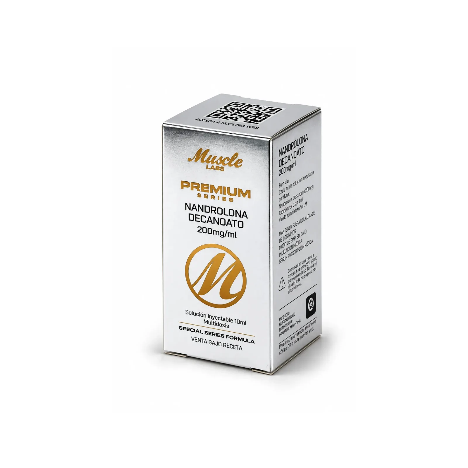 NANDROLONA DECANOATO 200 mg/mL – MUSCLE LABS PREMIUM SERIES – 10 mL