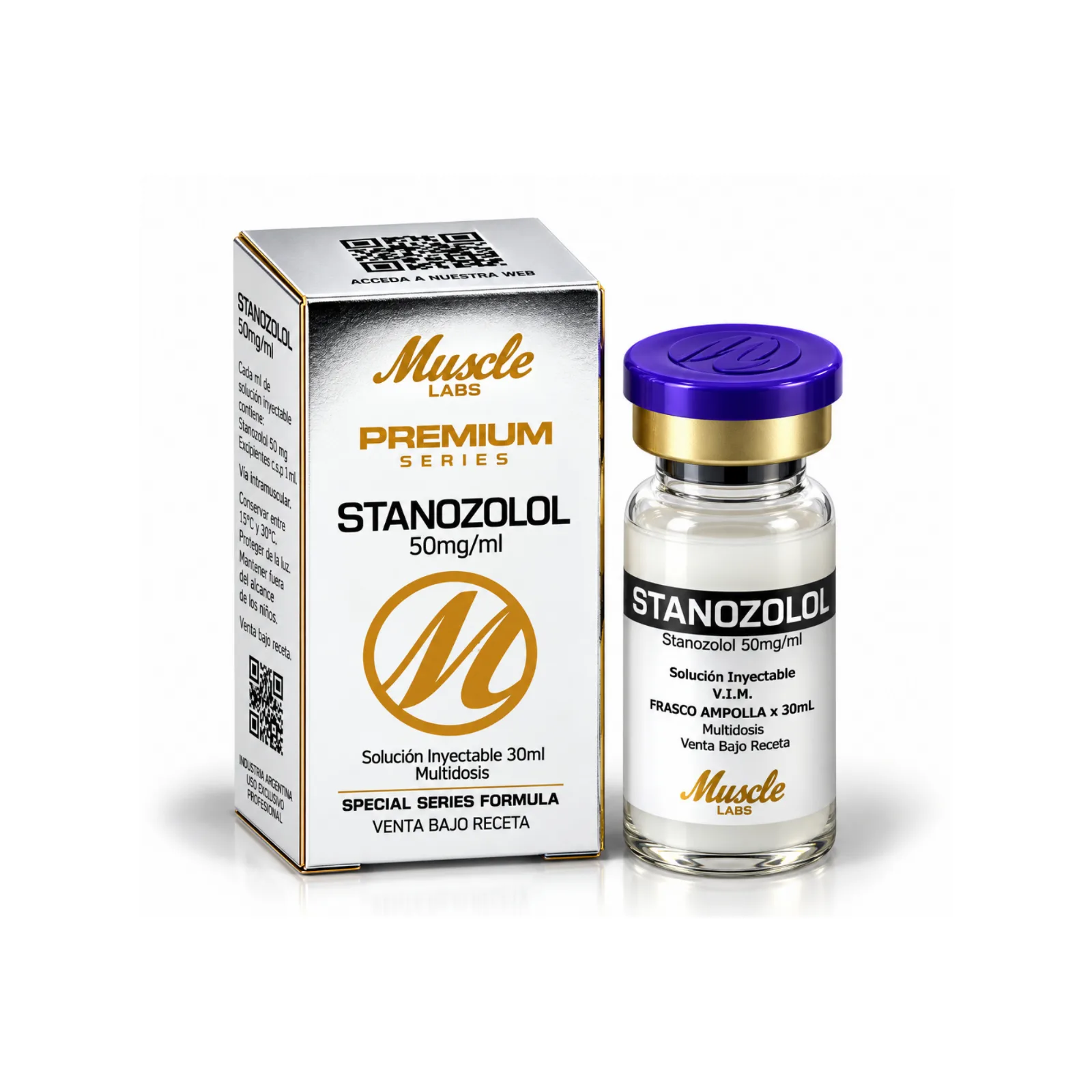 STANOZOLOL 50 mg/mL – MUSCLE LABS PREMIUM SERIES – 30 mL