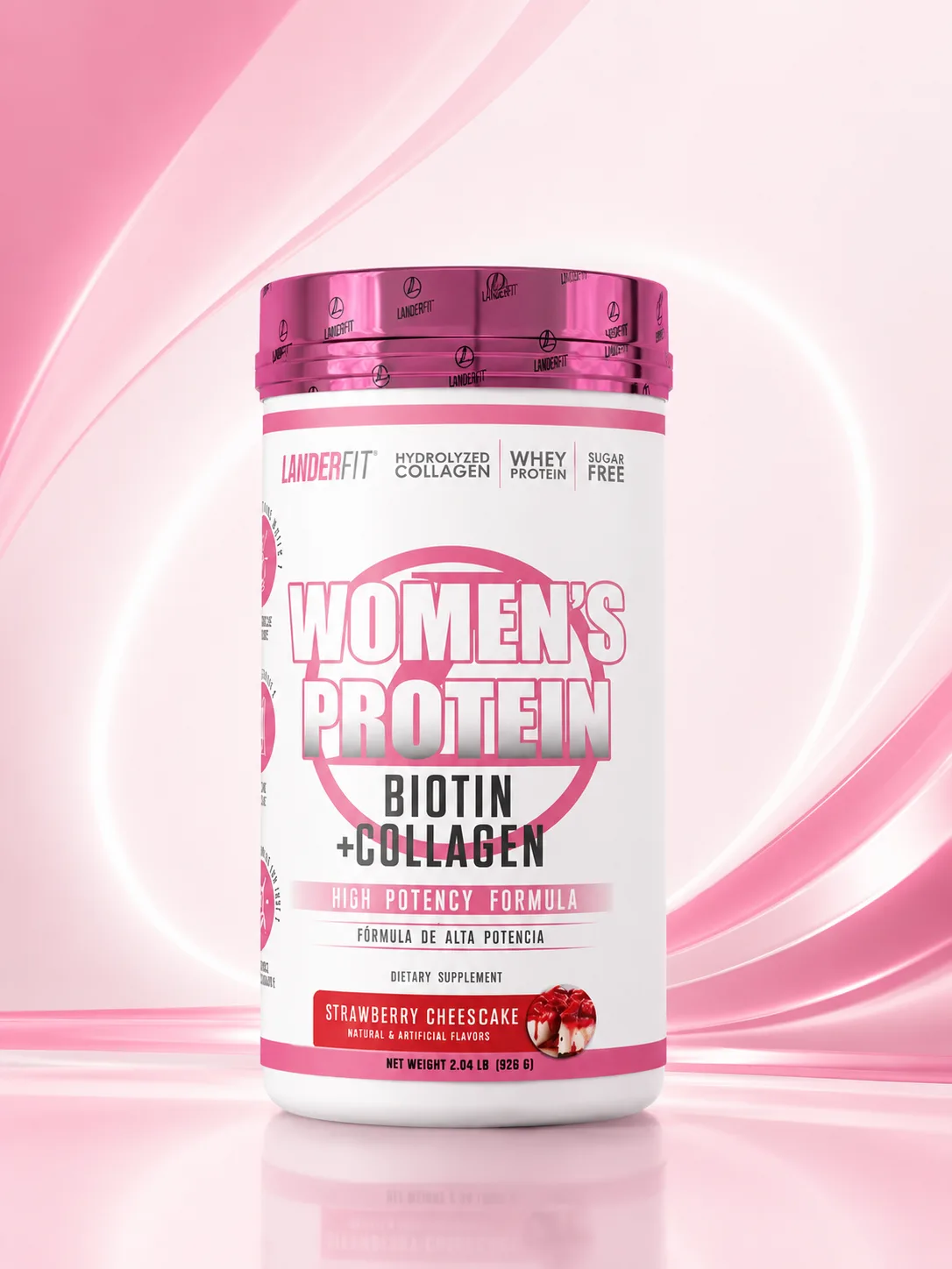 Women’s Protein Biotin + Collagen LanderFit
